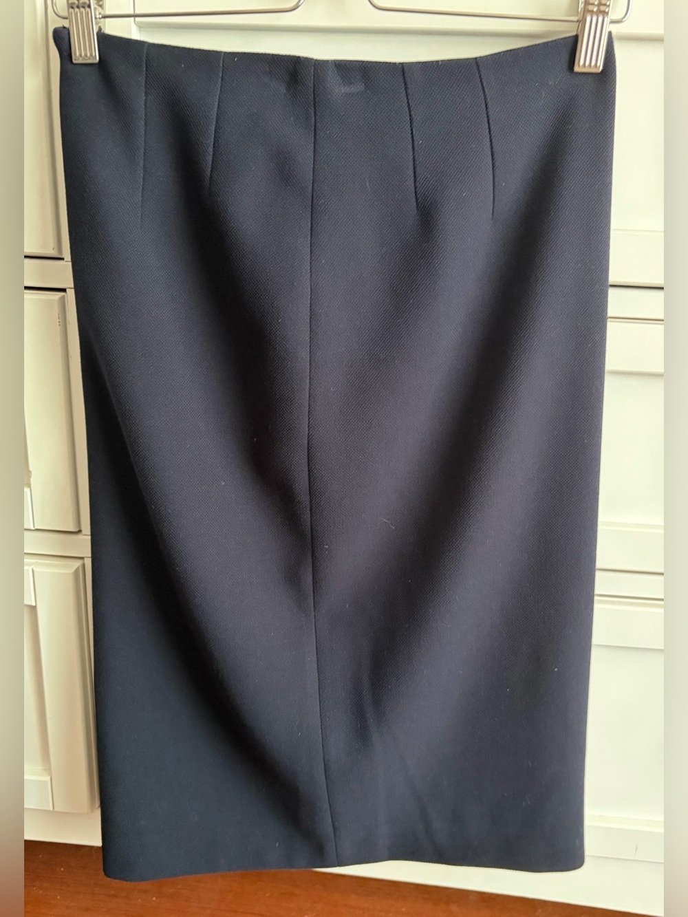 Refined Navy Pencil Skirt for Women